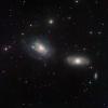 Das Galaxienpaar NGC 3169 und NGC 3166
Abbildung: ESO/Igor Chekalin
